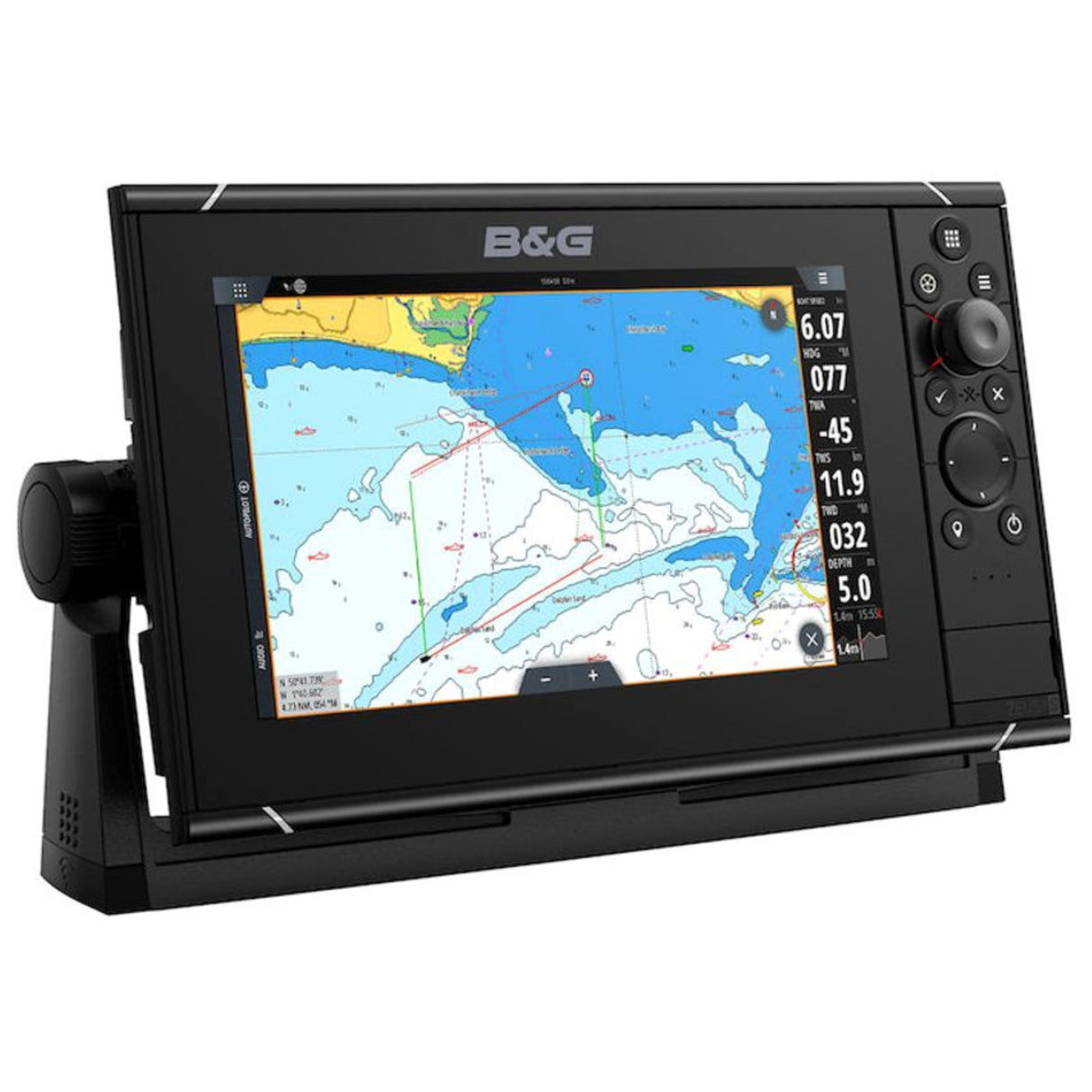 B&G Zeus 3S 9" Chartplotter Navigation System with World Basemap for Blue Water Cruisers & Racers