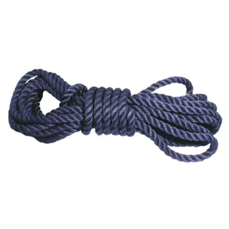 Mooring Line Navy 12mm x 10m with Soft Eye - PROTEUS MARINE STORE