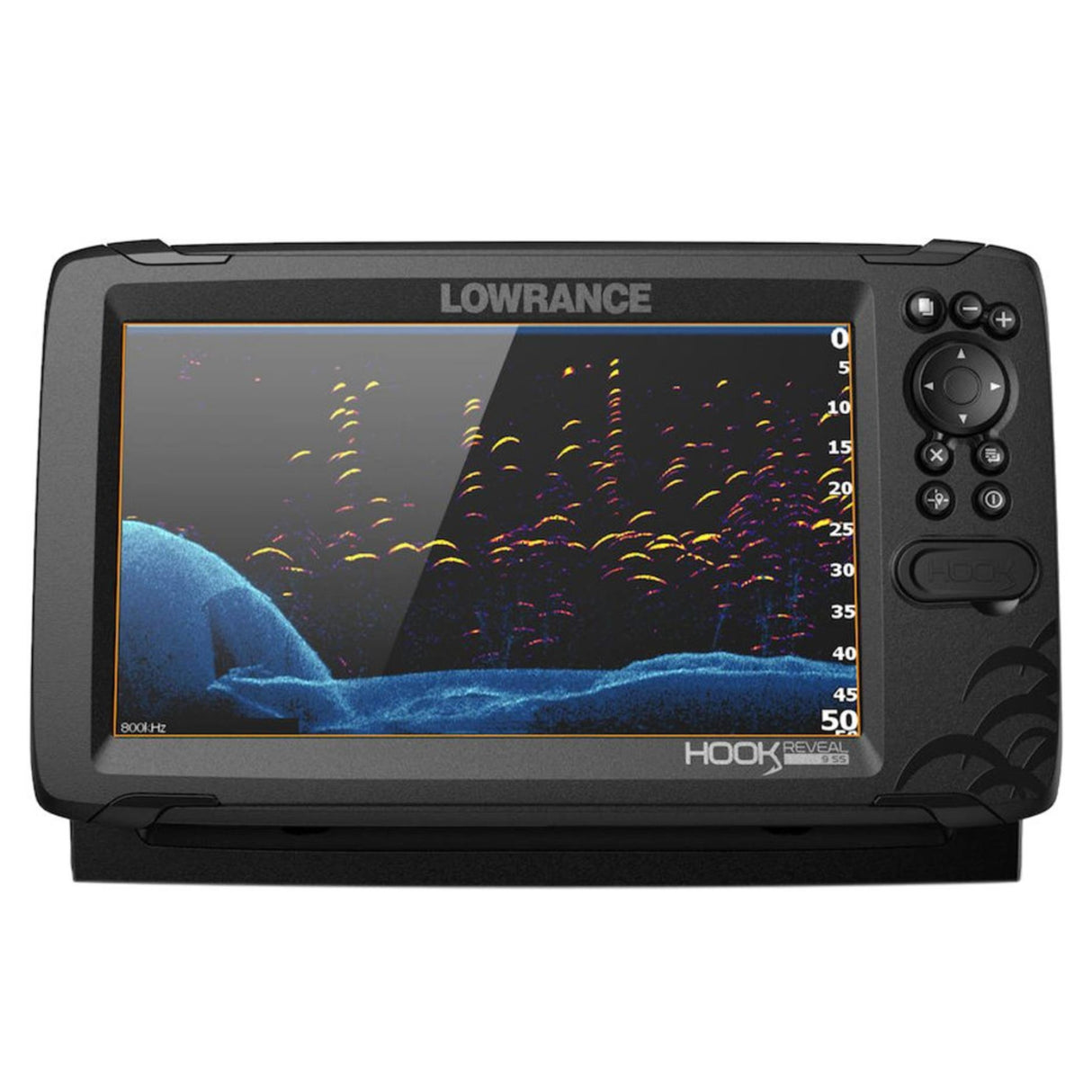 Lowrance HOOK Reveal 9 Display Fishfinder with 50/200 HDI ROW Transducer