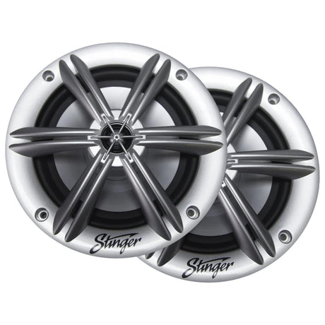 Stinger 6.5” SILVER COAXIAL MARINE SPEAKERS - PROTEUS MARINE STORE