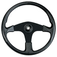 Ultraflex Corsica B Steering Wheel (350mm / black) - PROTEUS MARINE STORE