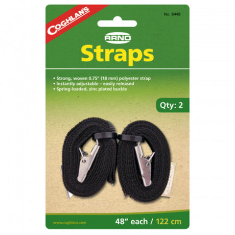Coghlans 48 inch Arno Straps - pack of 2 (12) - PROTEUS MARINE STORE