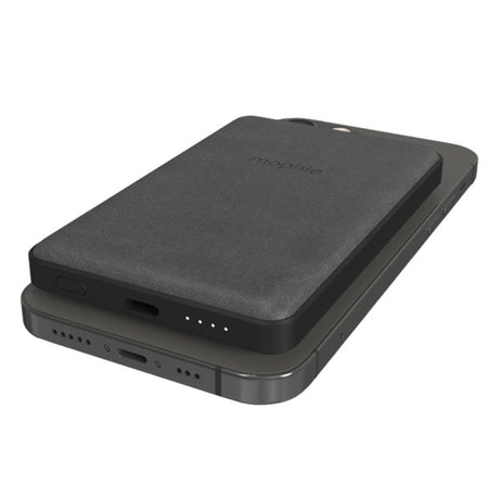 Mophie Snap+ Juice Pack Mini - Wireless charging mat / power bank - 5000 mAh - black - PROTEUS MARINE STORE