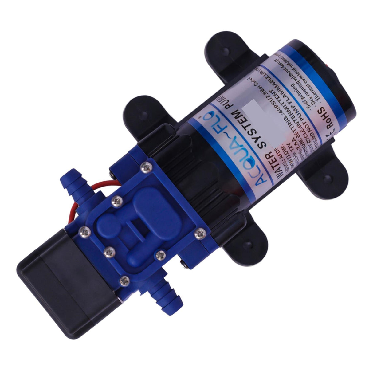 Acqua-Flo 12V Diaphragm Water Pump 40PSI 3.8LPM Self Priming for Boat Marine RV