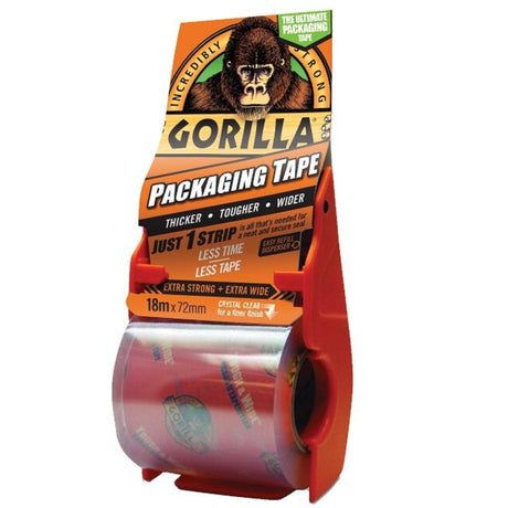 Gorilla Packaging Tape Dispenser 18m - PROTEUS MARINE STORE