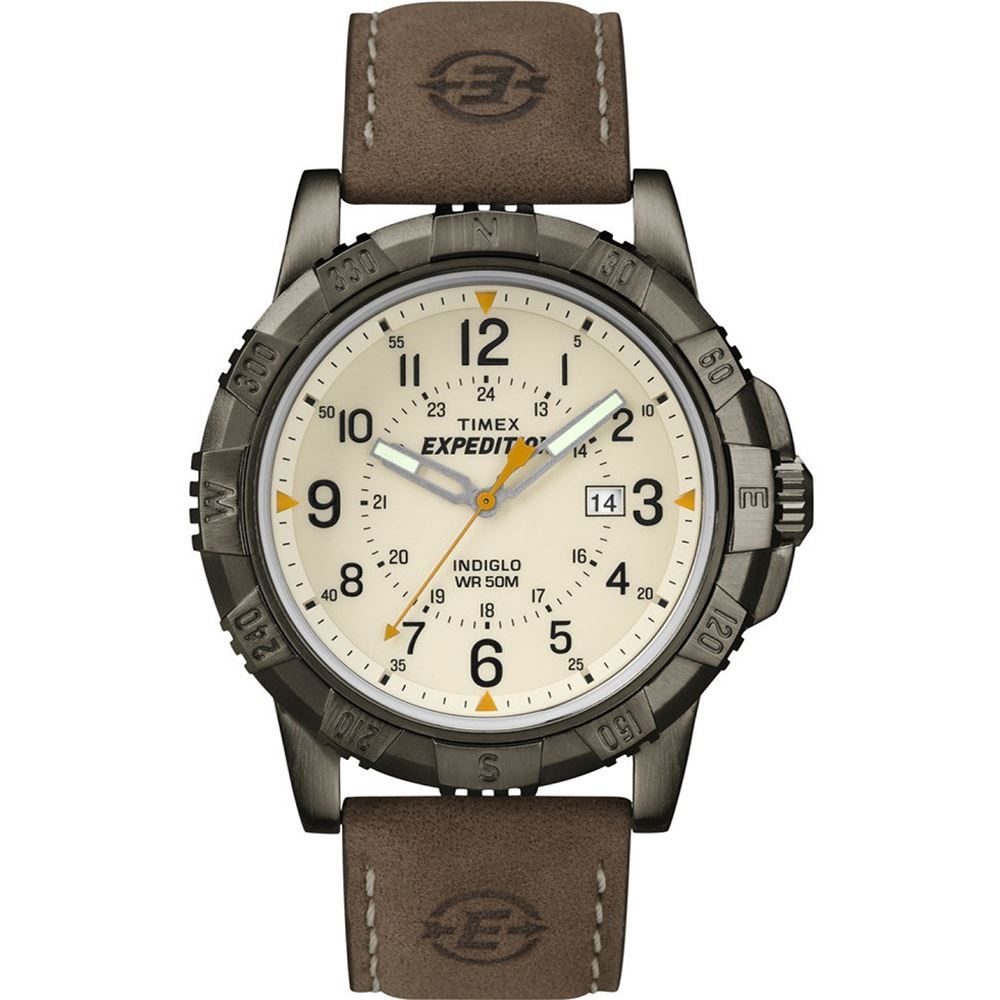 Expedition Rugged Metal Watch with Natural Colour Dial