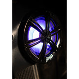 Stinger 6.5" Black Coaxial Speakers With Built-In Multi-Color Rgb Lighting - PROTEUS MARINE STORE