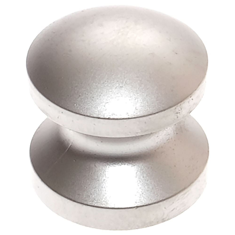 AG Mini Push Lock Knob 16mm in Matt Nickel
