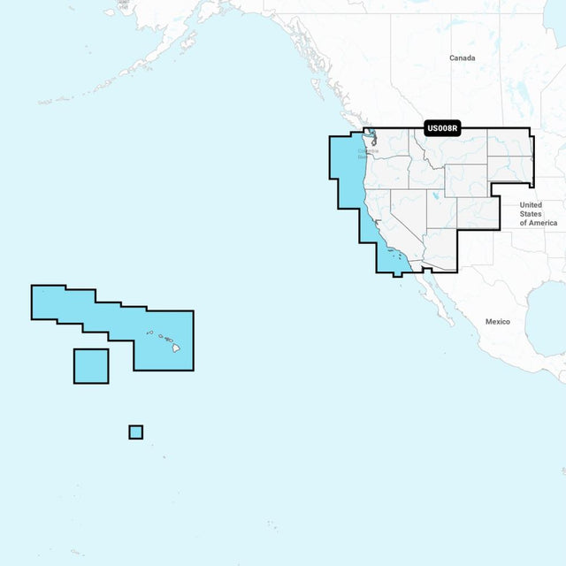 Garmin Navionics+ Chart: US008R - U.S. West - PROTEUS MARINE STORE