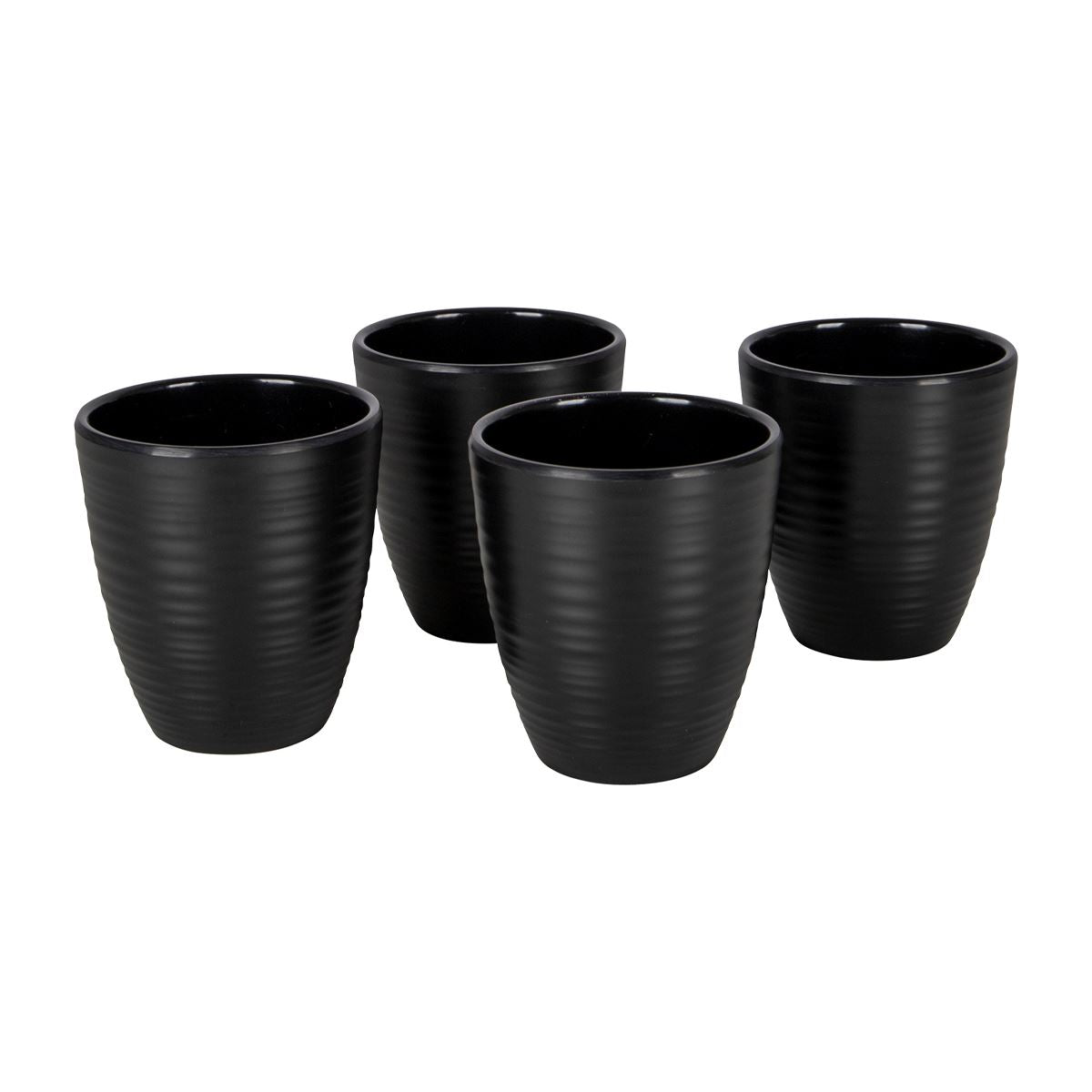 Bo-Camp Industrial Collection Mug Orville 4 Pieces Black