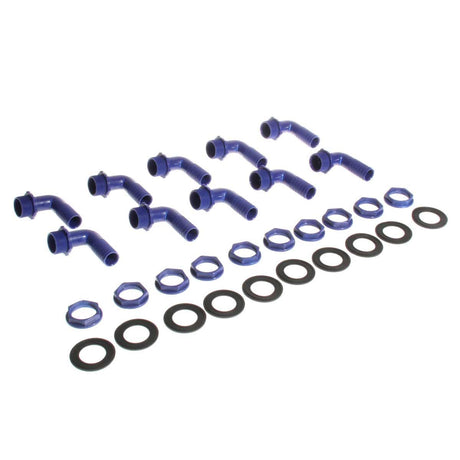 Plastic 20mm Angled Connector 3/4'' BSP (Pack of 10)