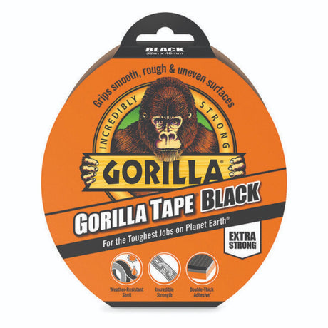Gorilla Tape Black 48mm x 32m - PROTEUS MARINE STORE