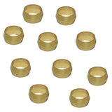 AG Brass Barrel Olives 1/2" OD - Pack of 10