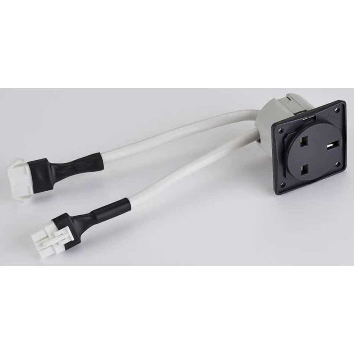 Berker 230V Socket (In & Out Tails)