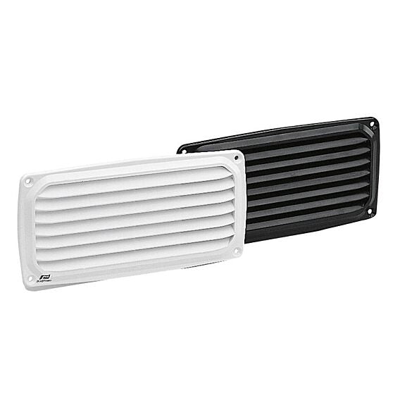 Plastic Rectangular Vents (White)-Plastic
