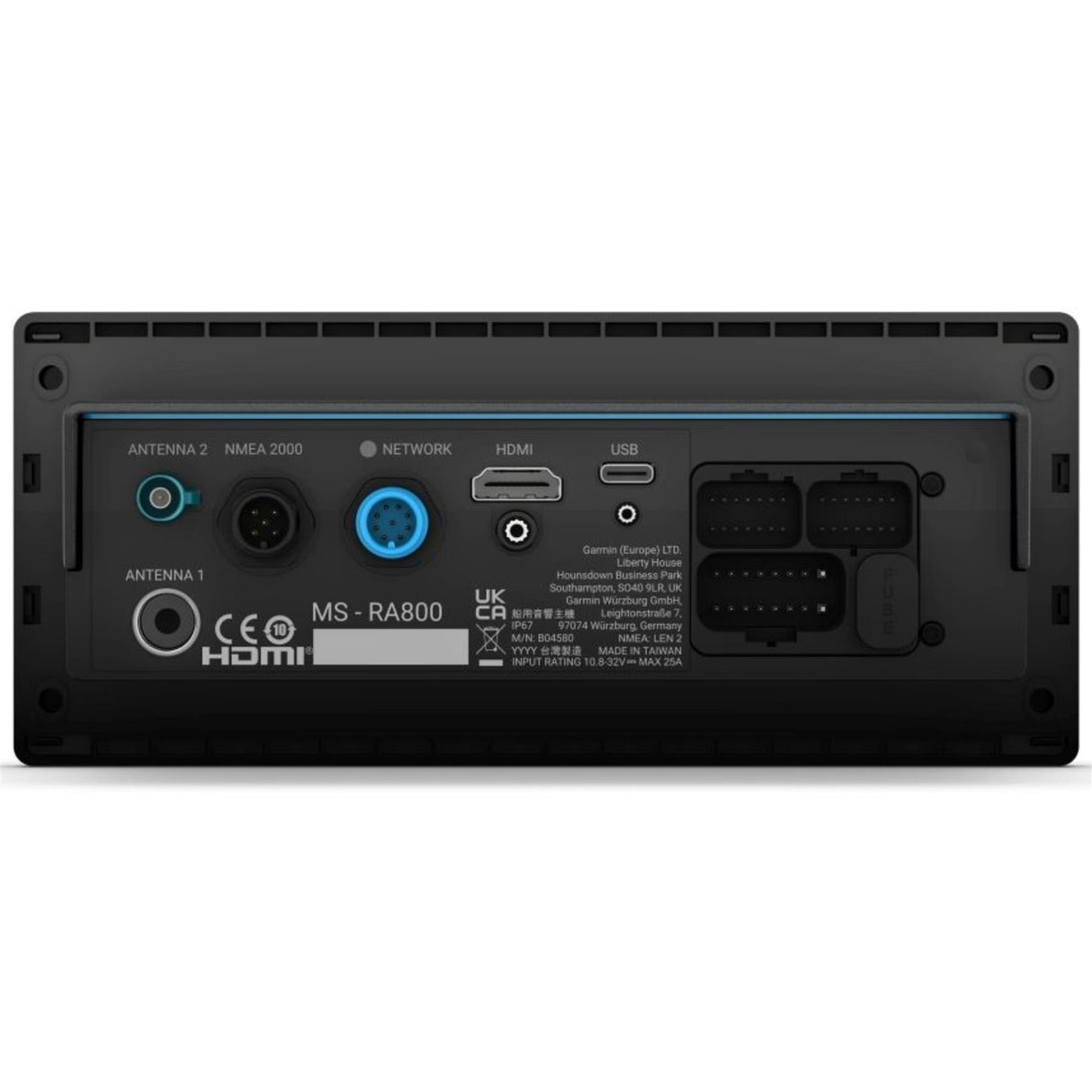 Fusion Apollo MS-RA800 Marine Stereo with Built-in Amplifier, Wi-Fi, BT, IPX6/IPX7