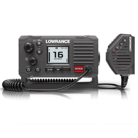 Lowrance Link-6S VHF Marine Radio With Built-In DSC, Internal GPS, Class-D, IPx7