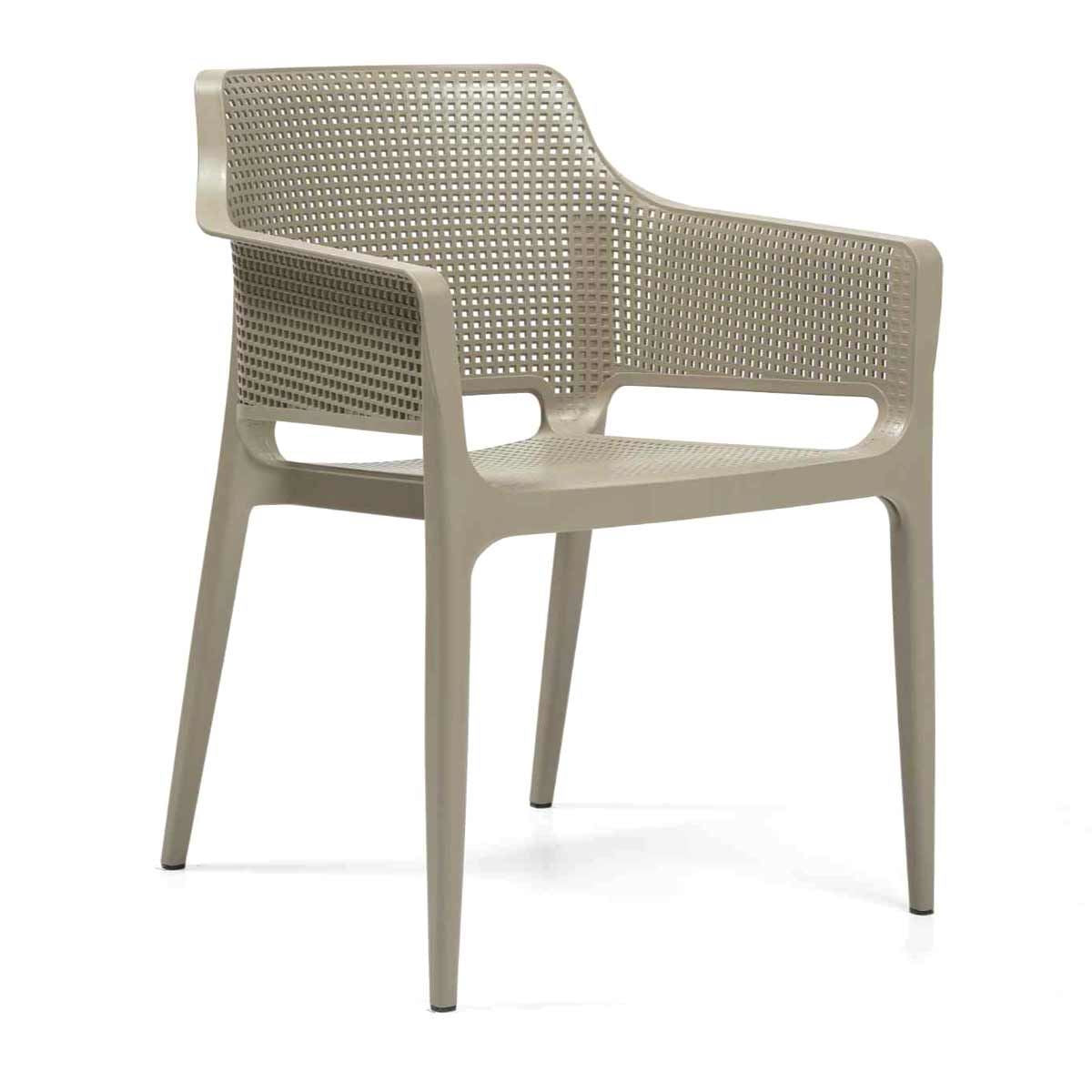 Tabilo Boom Polypropylene Chair for Indoor and Outdoor Use - Jute