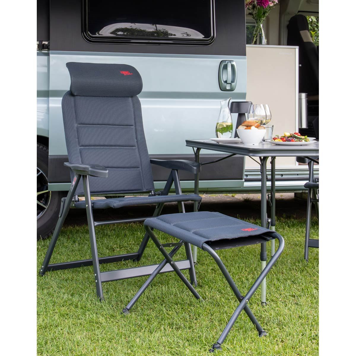 Crespo Footrest AP/211 Air Deluxe Grey