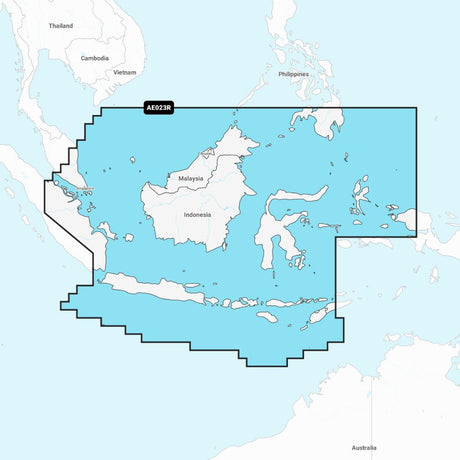 Garmin Navionics + Chart: AE023R - Java & Borneo - PROTEUS MARINE STORE