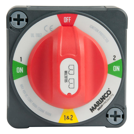 BEP Pro-Installer Ez-Mount Battery Switch 400A 1/2/Both/Off