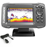 Lowrance HOOK2 4x 4-inch Fishfinder with Bullet Skimmer Transducer