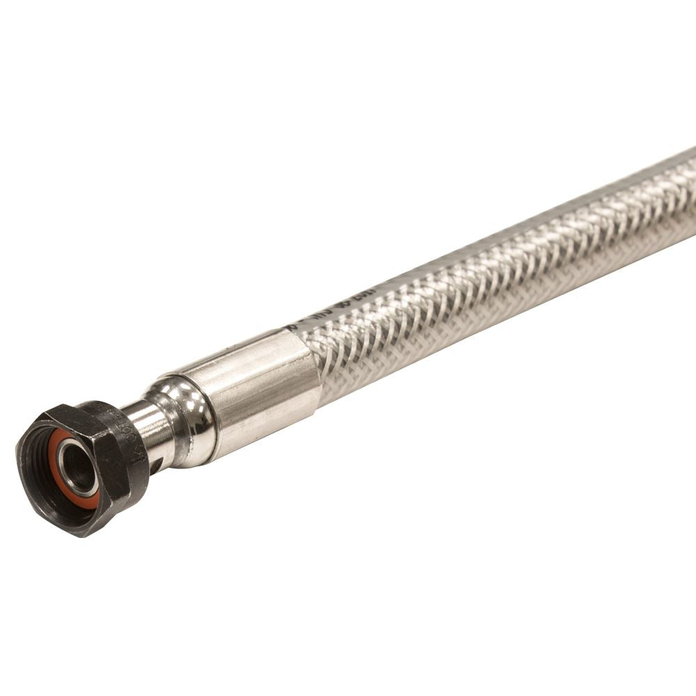33" Stainless Pigtail W20 to Pol with Non-Return Valve