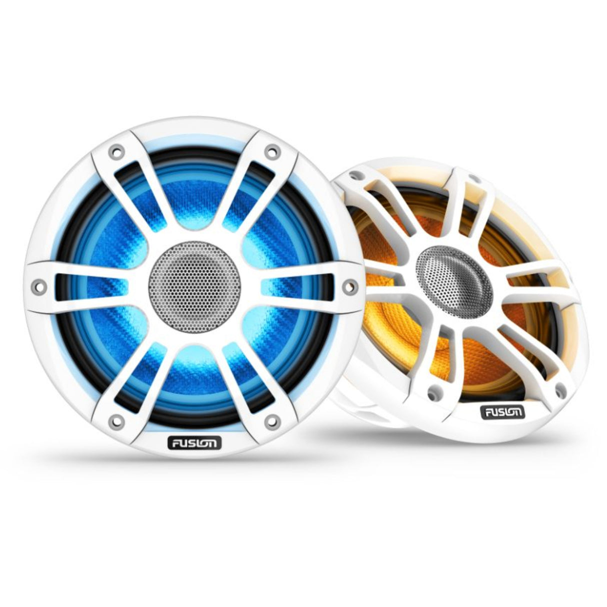 Fusion SG-FL773SPW 7.7" 3i CRGBW LED Speakers 280W - Sports White - PROTEUS MARINE STORE