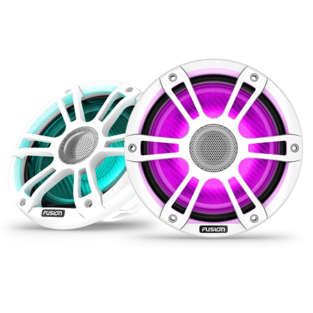 Fusion SG-FL773SPW 7.7" 3i CRGBW LED Speakers 280W - Sports White - PROTEUS MARINE STORE