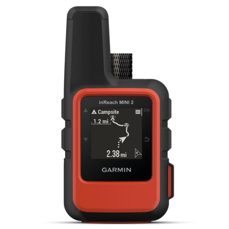 Garmin inReach Mini 2 Satellite Tracker Communicator - Flame Red - PROTEUS MARINE STORE