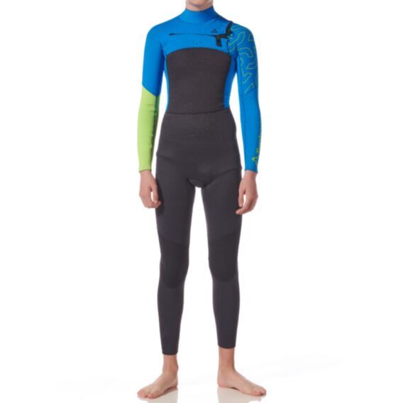 Performance3/2mm full wetsuit Back Zip - Youth - BOLT/GRAPHITE Y-M