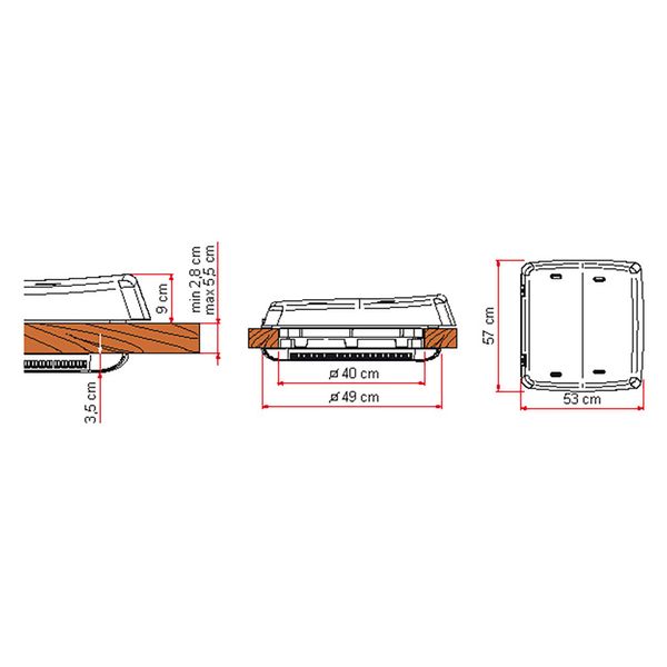Fiamma Rooflight Vent F Pro Ideal For Motorhomes, Caravans and Van Conversions