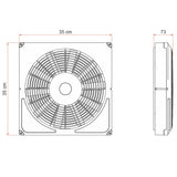 Fiamma Turbo Kit Premium 36W for Vent F Pro Motorhome Caravan 07501-01-