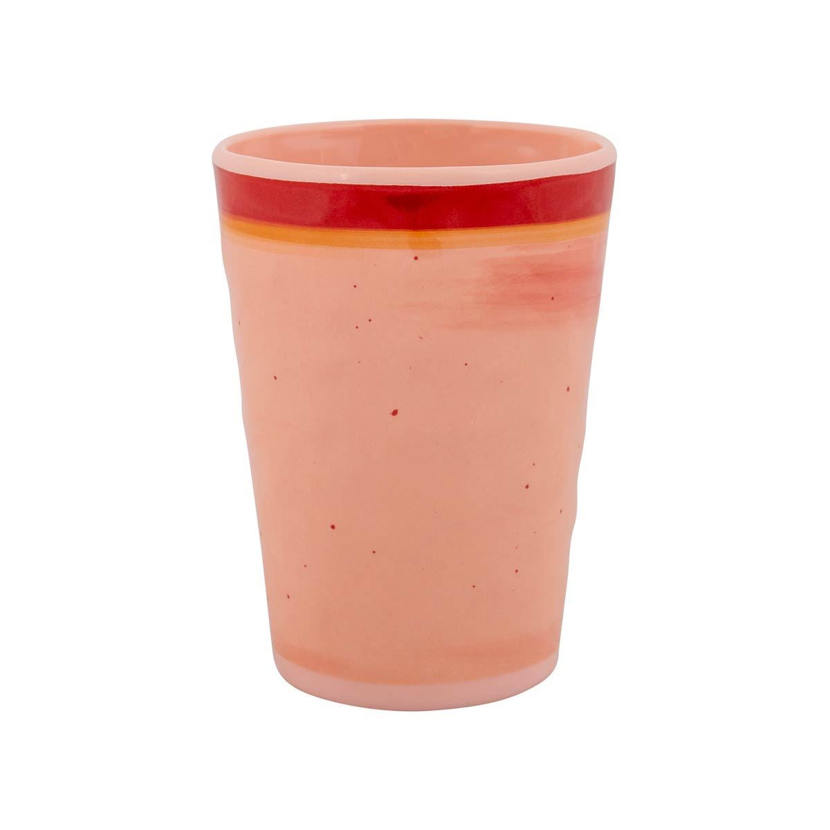 Bo-Camp Cup Halo Melamine 4 Pieces Terra