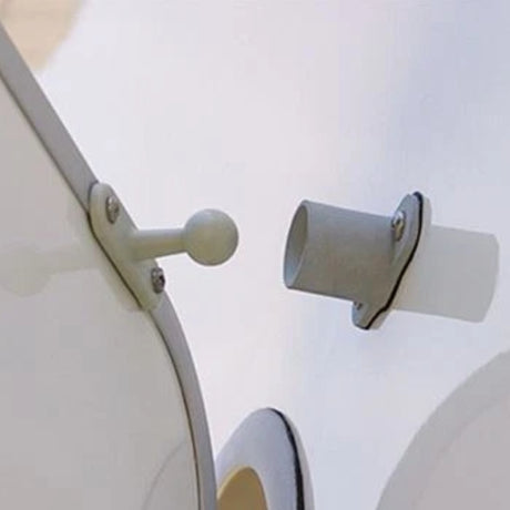 Fiamma Door Holder Grey Motorhome Caravan Door Stop Protector - 04663-01A