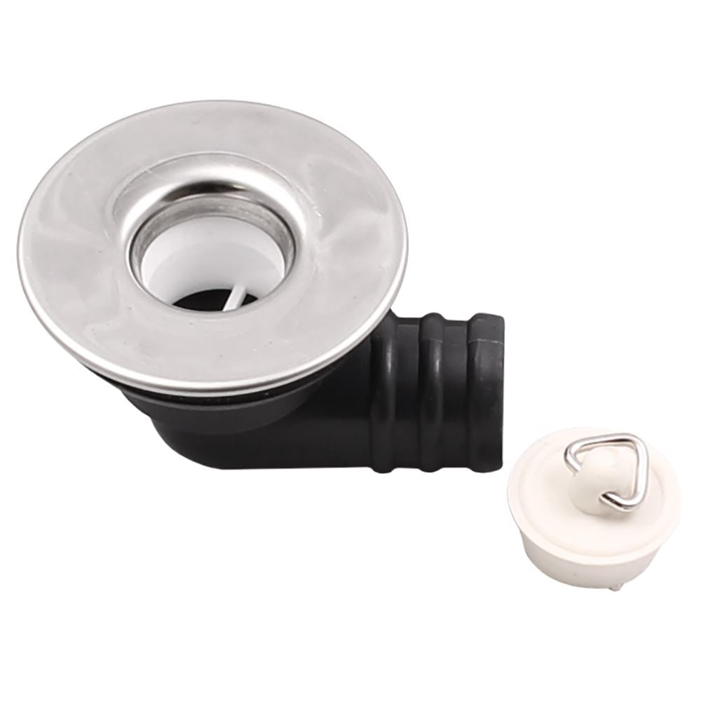3/4" Angled Waste Outlet