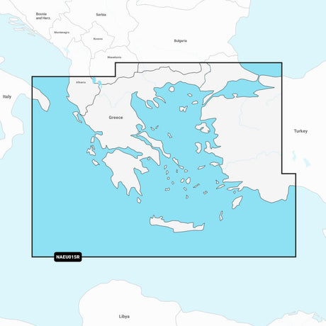 Navionics+ Regular Chart: EU015R -  Aegean Sea, Sea of Marmara - PROTEUS MARINE STORE