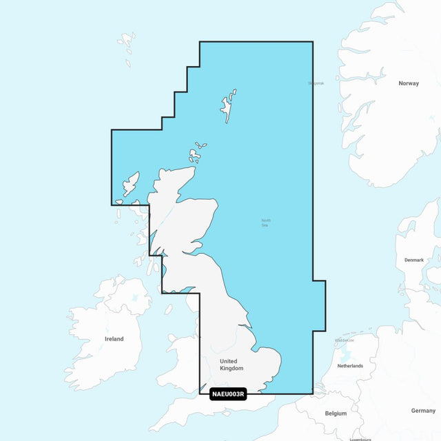 Navionics+ Regular Chart: EU003R -  Great Britain, Northeast Coast - PROTEUS MARINE STORE