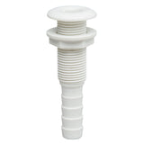 Can Plastic Skin Fitting with 3/4" Hose Connector - White - BS2352
