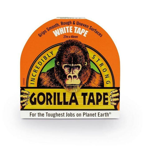 Gorilla Tape White 48mm x 27m - PROTEUS MARINE STORE