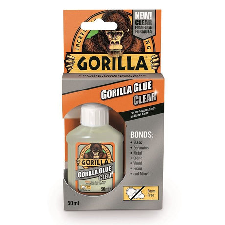 Gorilla Clear Glue 50ml - PROTEUS MARINE STORE