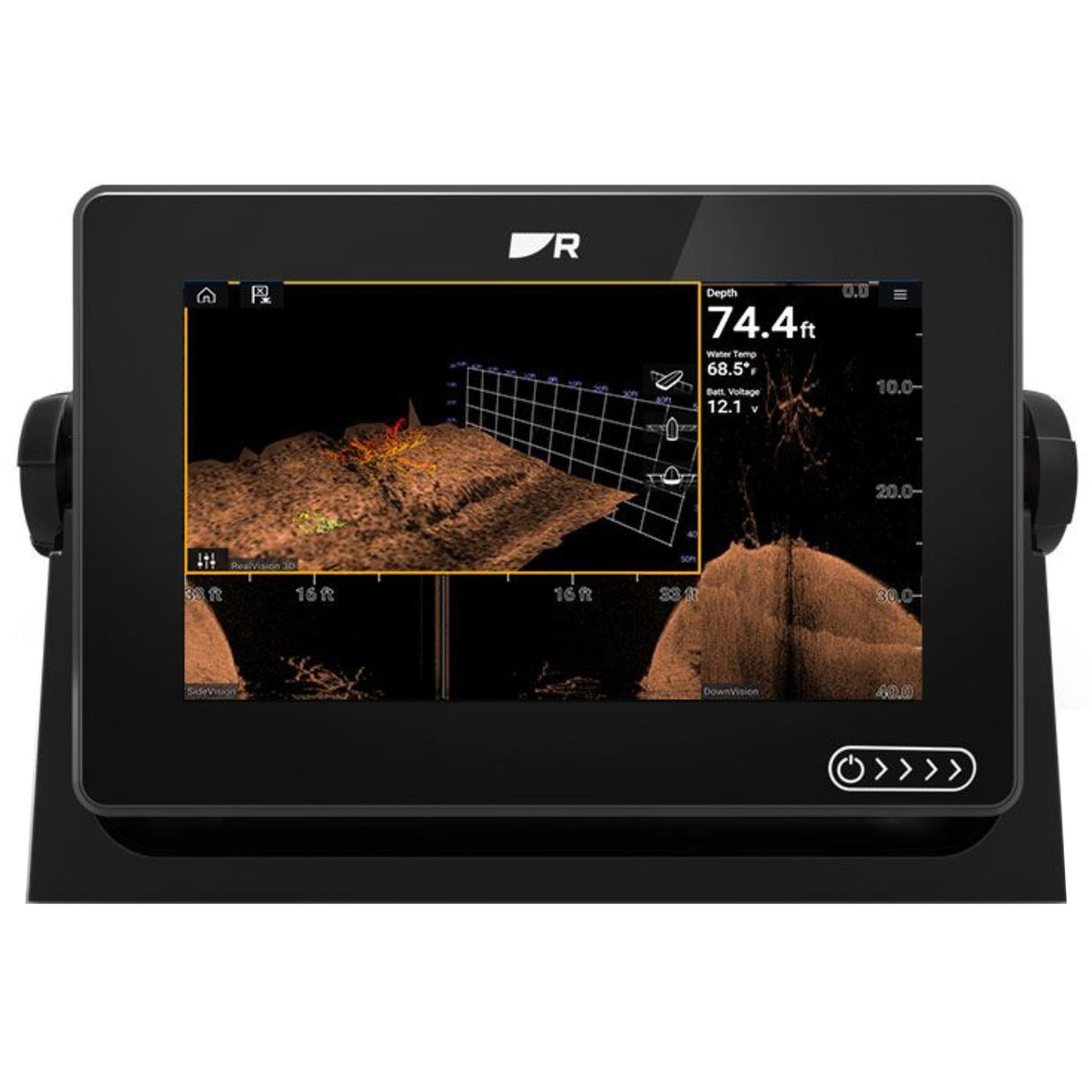 Raymarine AXIOM+ 7 RV 7" MFD Chartplotter Display Only with RealVision 3D, IPX7