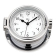 Barigo Clock Chrome 100mm Dial (140 x 80mm) - PROTEUS MARINE STORE