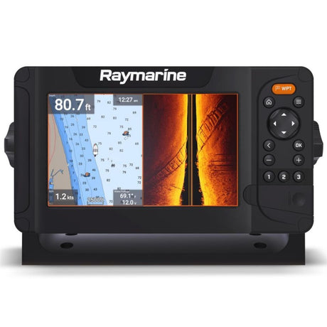 Raymarine Element 7HV 7" Marine Chartplotter with HV100+ Transducer & Western Europe Lighthouse Chart