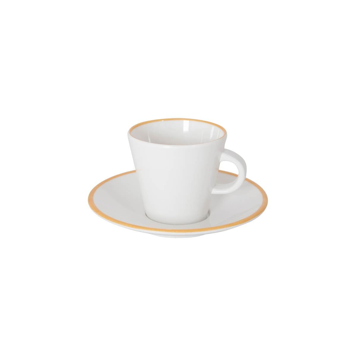 Gimex Linea Line Espresso Set Gold 85ml 2 Pieces