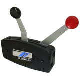 Ultraflex B49 Two Lever Outboard Engine Control Surface Mount Black