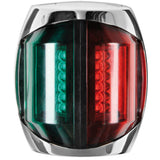 Osculati Sphera II SS LED Red & Green Navigation Light - 20M, Bi-Colour for Boat Sailing