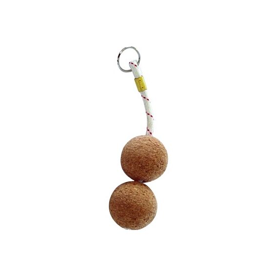 Buoyant Keyrings-Key Holder 2 Cork Balls