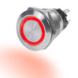 Blue Sea LED Push Button Switch SS 10A Off-(On) Red - PROTEUS MARINE STORE