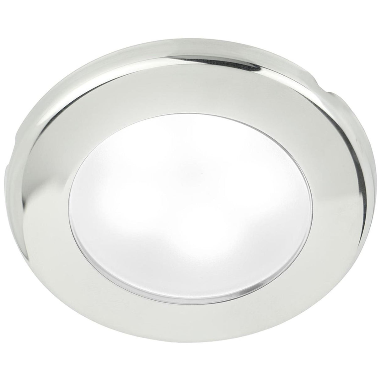 Hella EuroLED 75 Low Profile Round Light (SS Case / White + Red)
